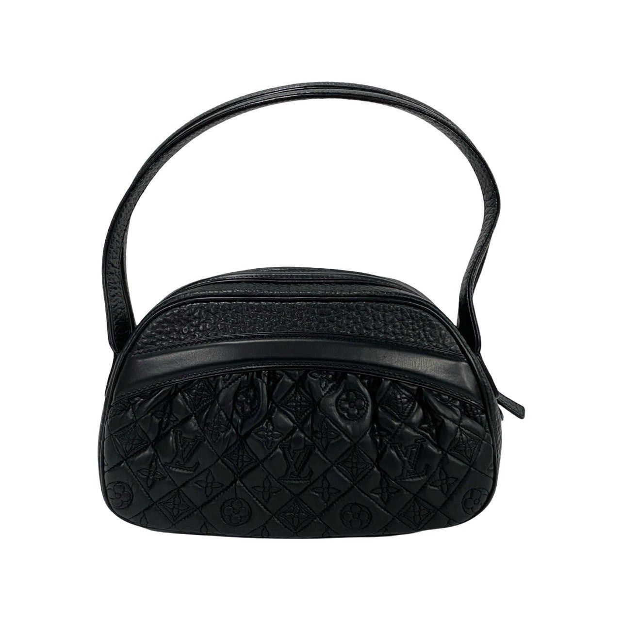 Louis Vuitton Louis Vuitton Handbag Black Leather Size ONE SIZE - 4 Thumbnail