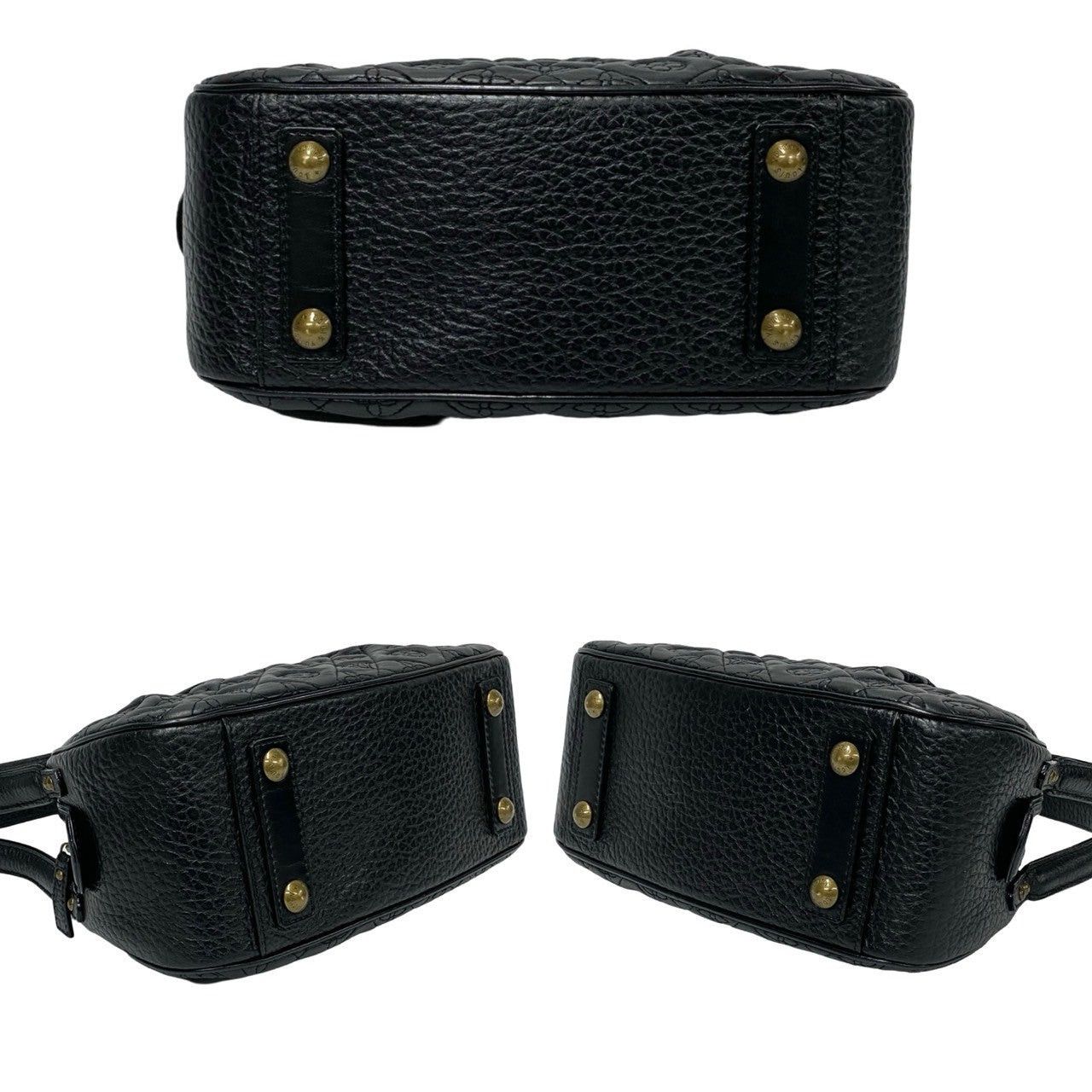 Louis Vuitton Louis Vuitton Handbag Black Leather Size ONE SIZE - 6 Thumbnail