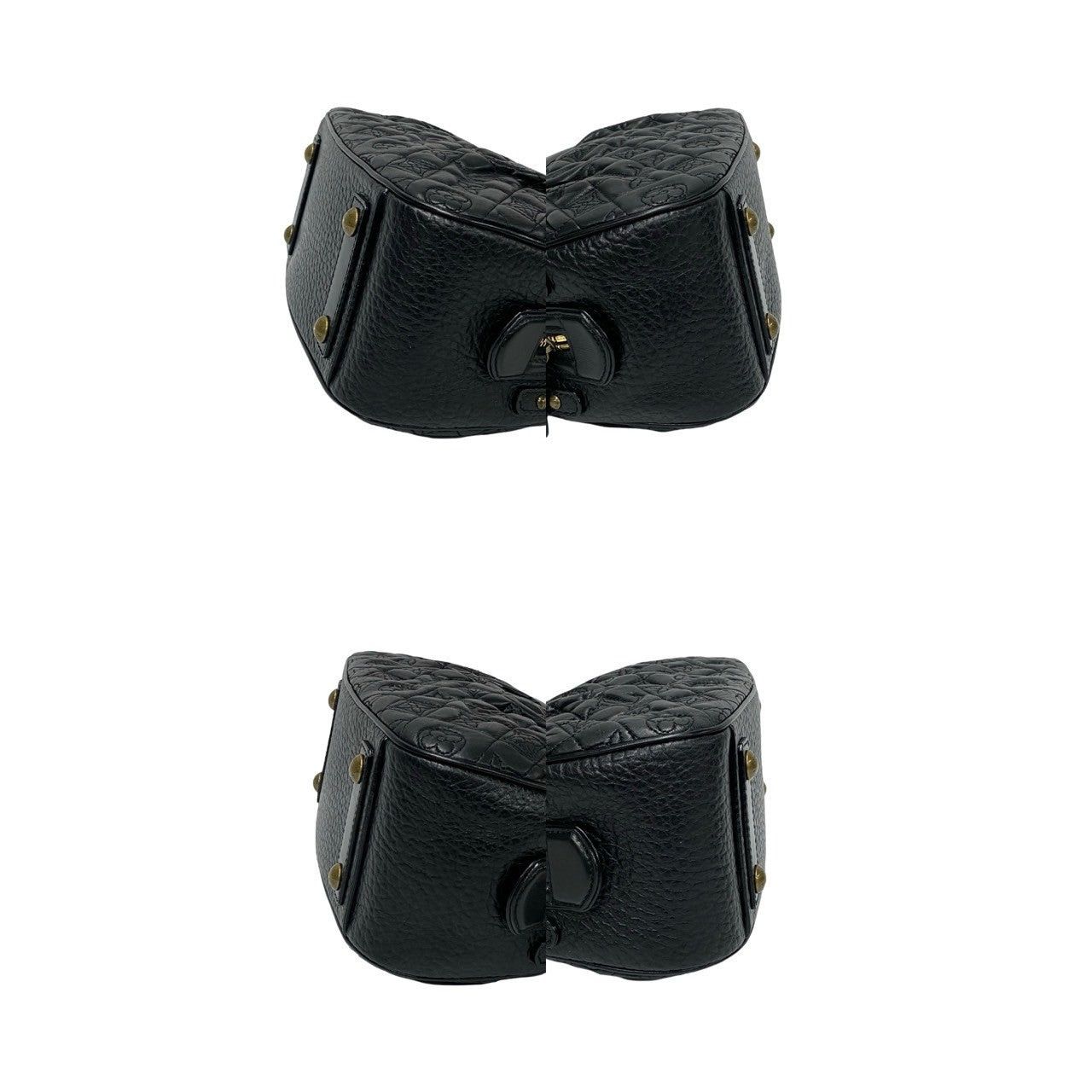 Louis Vuitton Louis Vuitton Handbag Black Leather Size ONE SIZE - 7 Thumbnail
