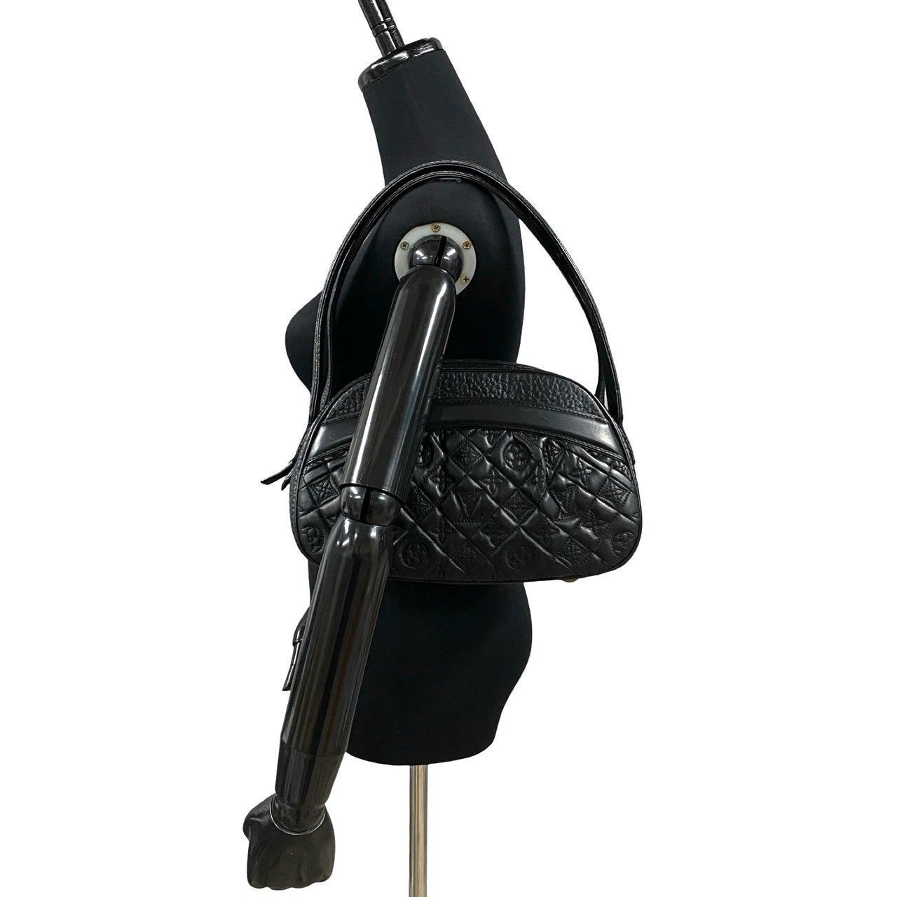 Louis Vuitton Louis Vuitton Handbag Black Leather Size ONE SIZE - 2 Thumbnail