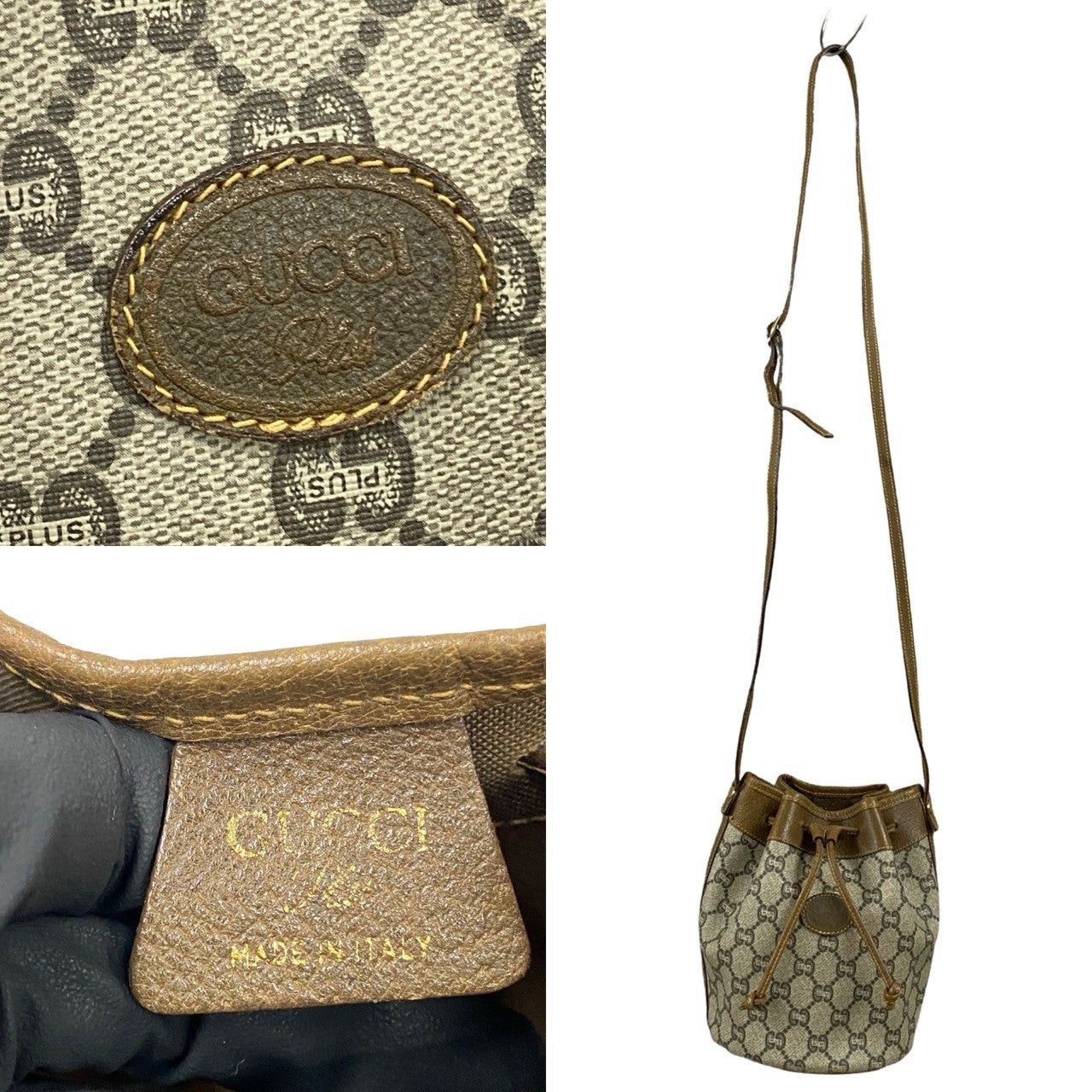 Gucci Gucci Shoulder Bag Brown Leather Size ONE SIZE - 3 Thumbnail