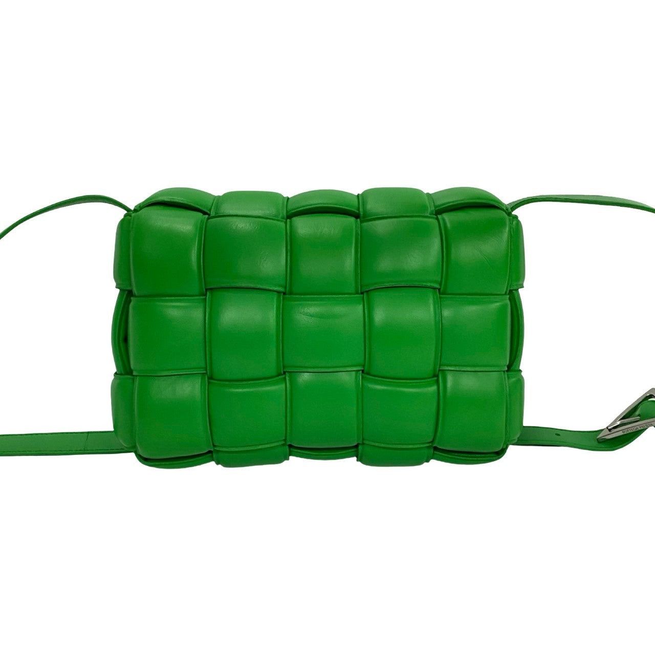 Bottega Veneta Bottega Veneta Shoulder Bag Green Leather Size ONE SIZE - 4 Thumbnail