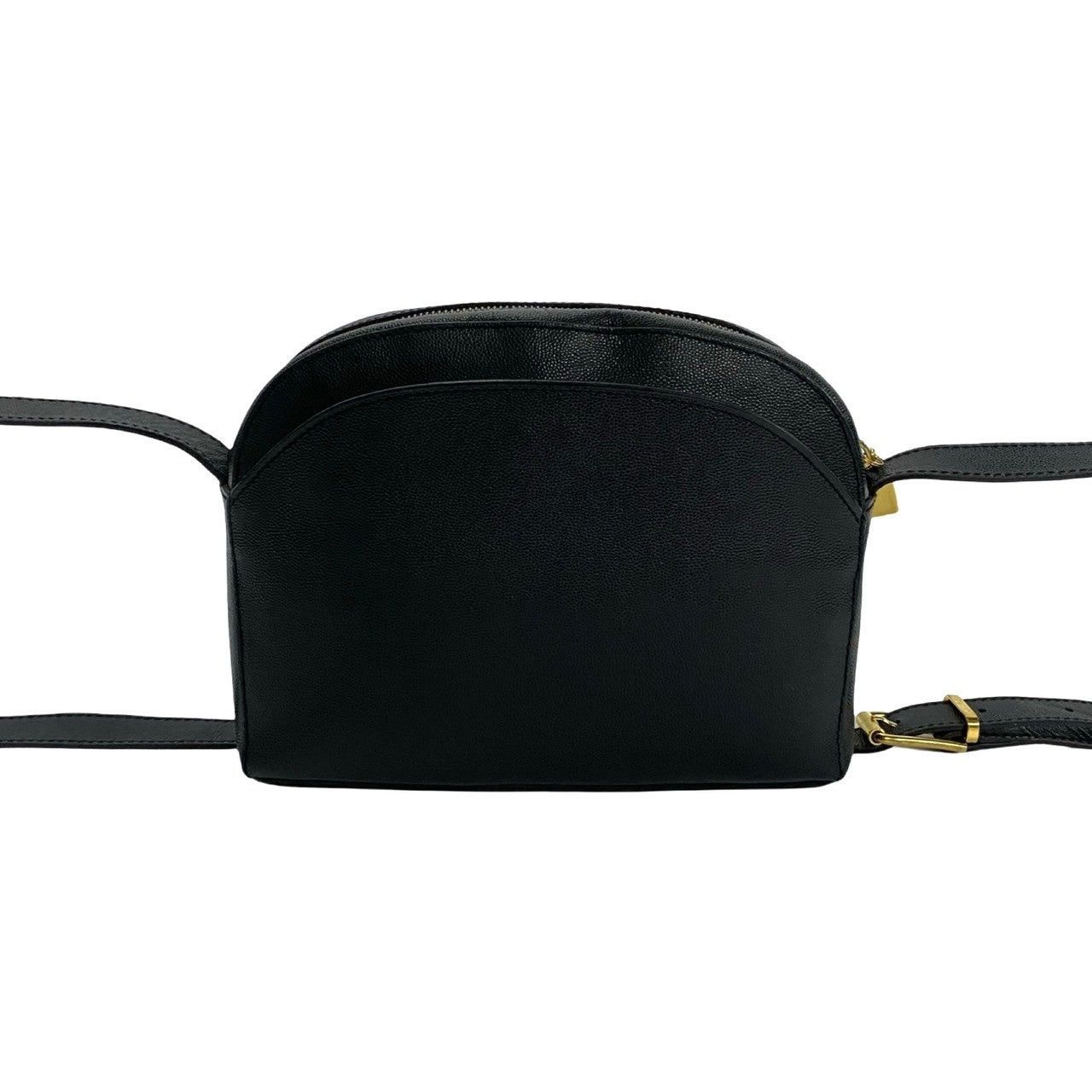 Celine Celine Shoulder Bag Black Leather Size ONE SIZE - 4 Thumbnail