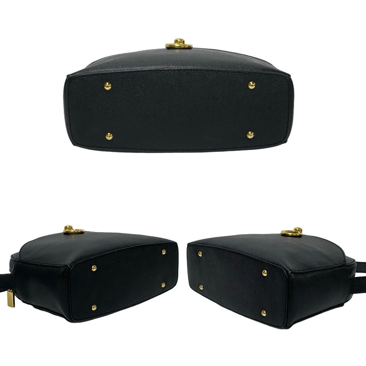 Celine Celine Shoulder Bag Black Leather Size ONE SIZE - 6 Thumbnail