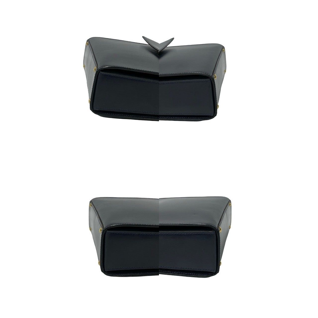 Celine Celine Shoulder Bag Blue Leather Size ONE SIZE - 7 Thumbnail