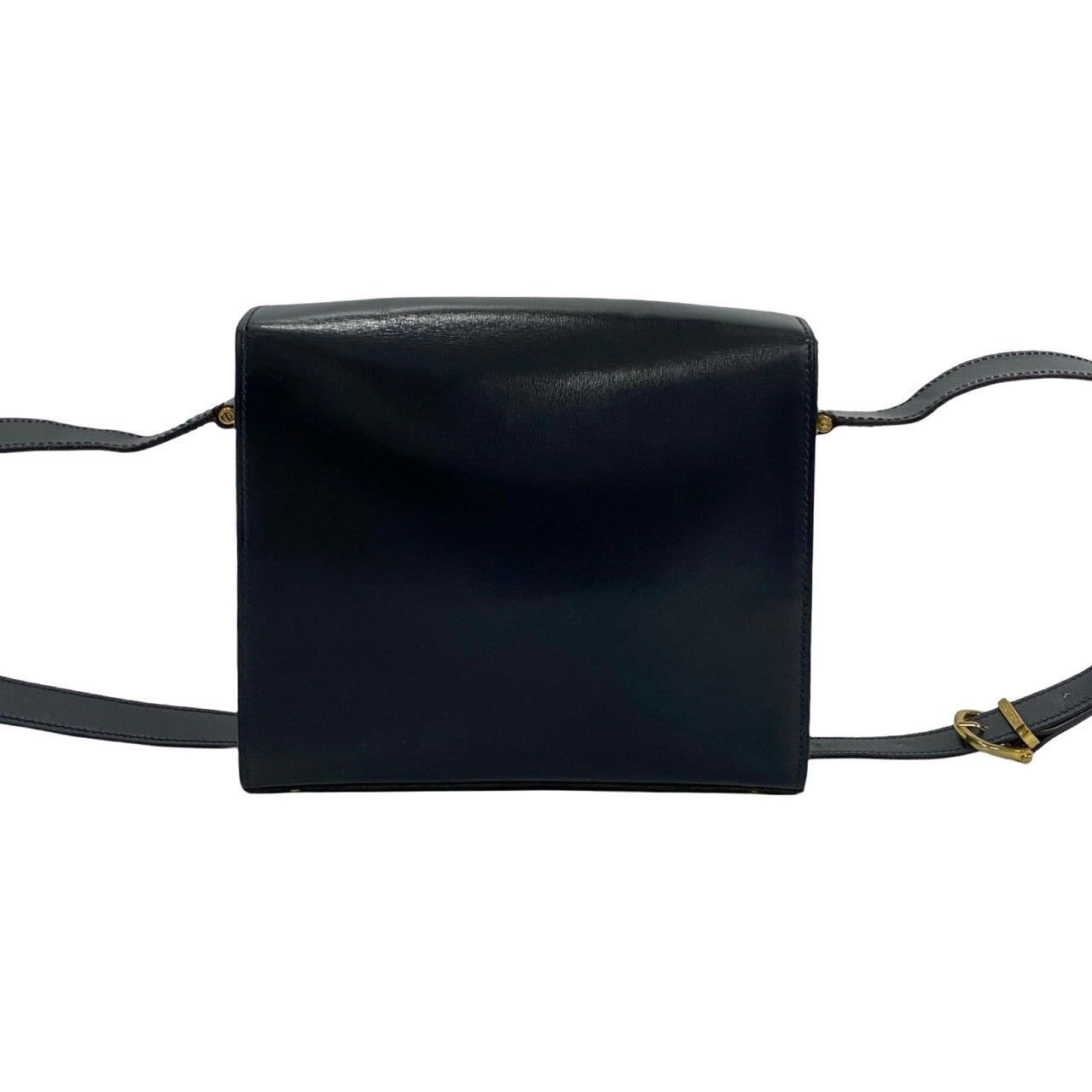 Celine Celine Shoulder Bag Blue Leather Size ONE SIZE - 4 Thumbnail