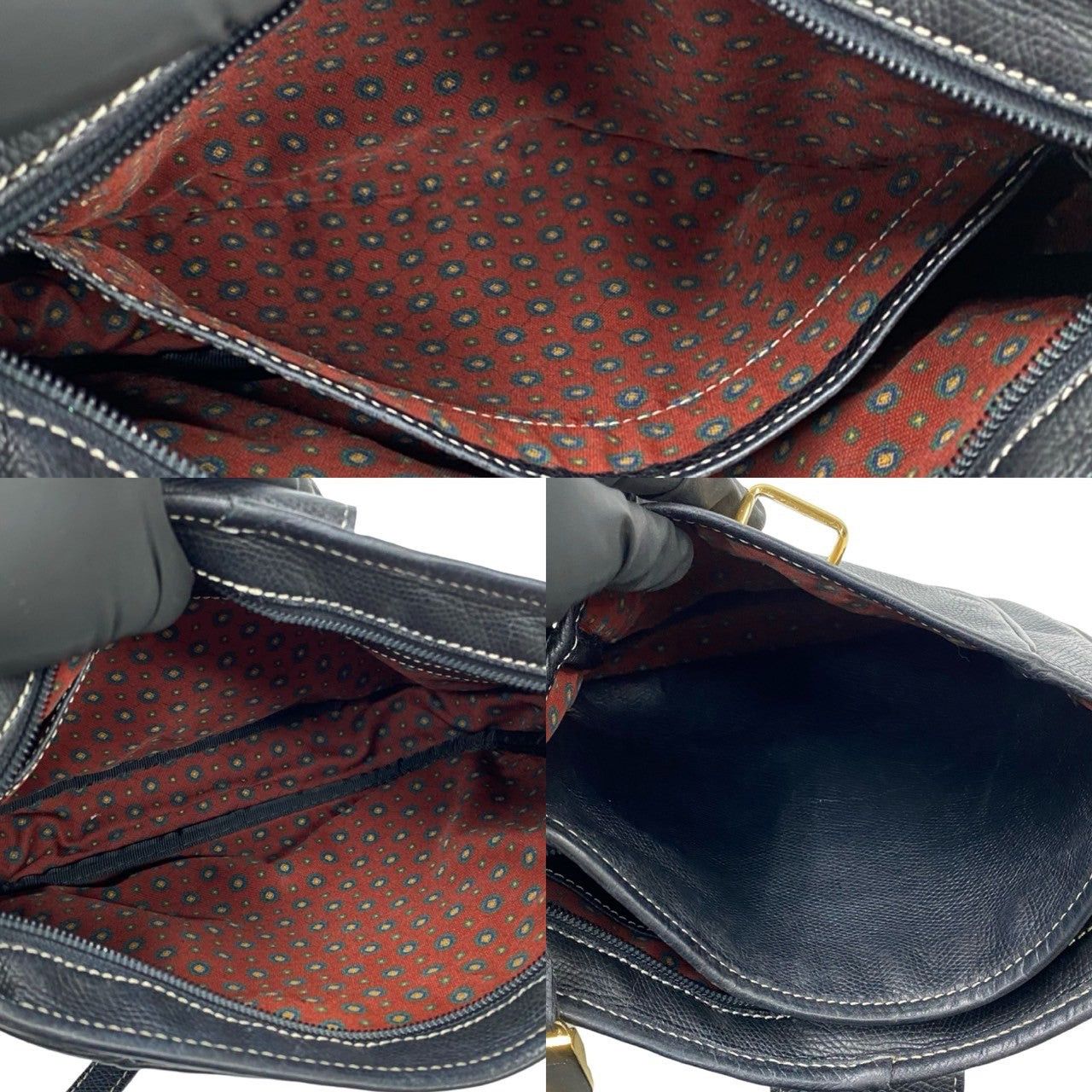 Loewe Loewe Shoulder Bag Blue Leather Size ONE SIZE - 8 Thumbnail