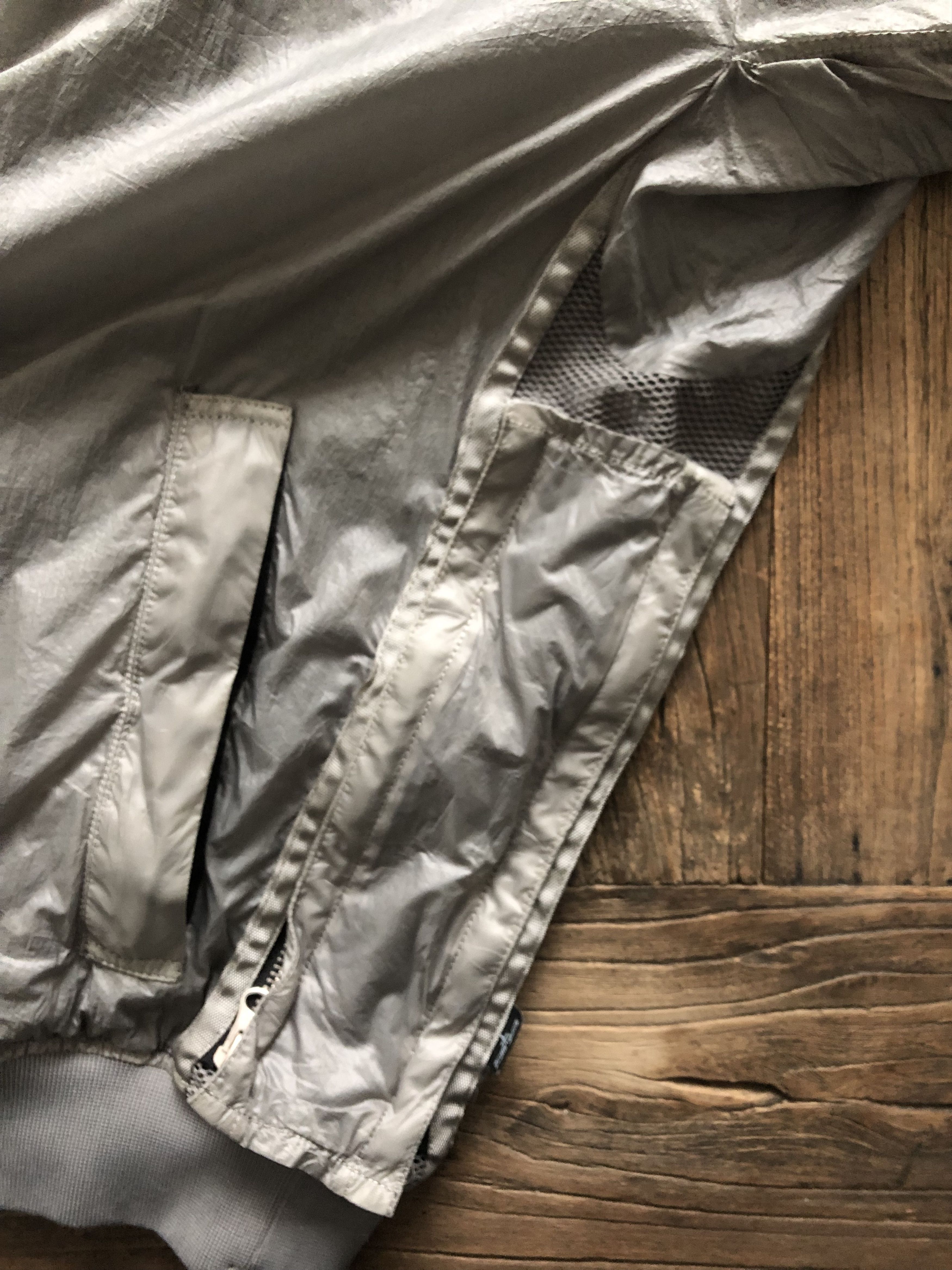 Stone Island 40502 SHEER VENT BOMBER JACKET (LUCID ULTRALIGHT 