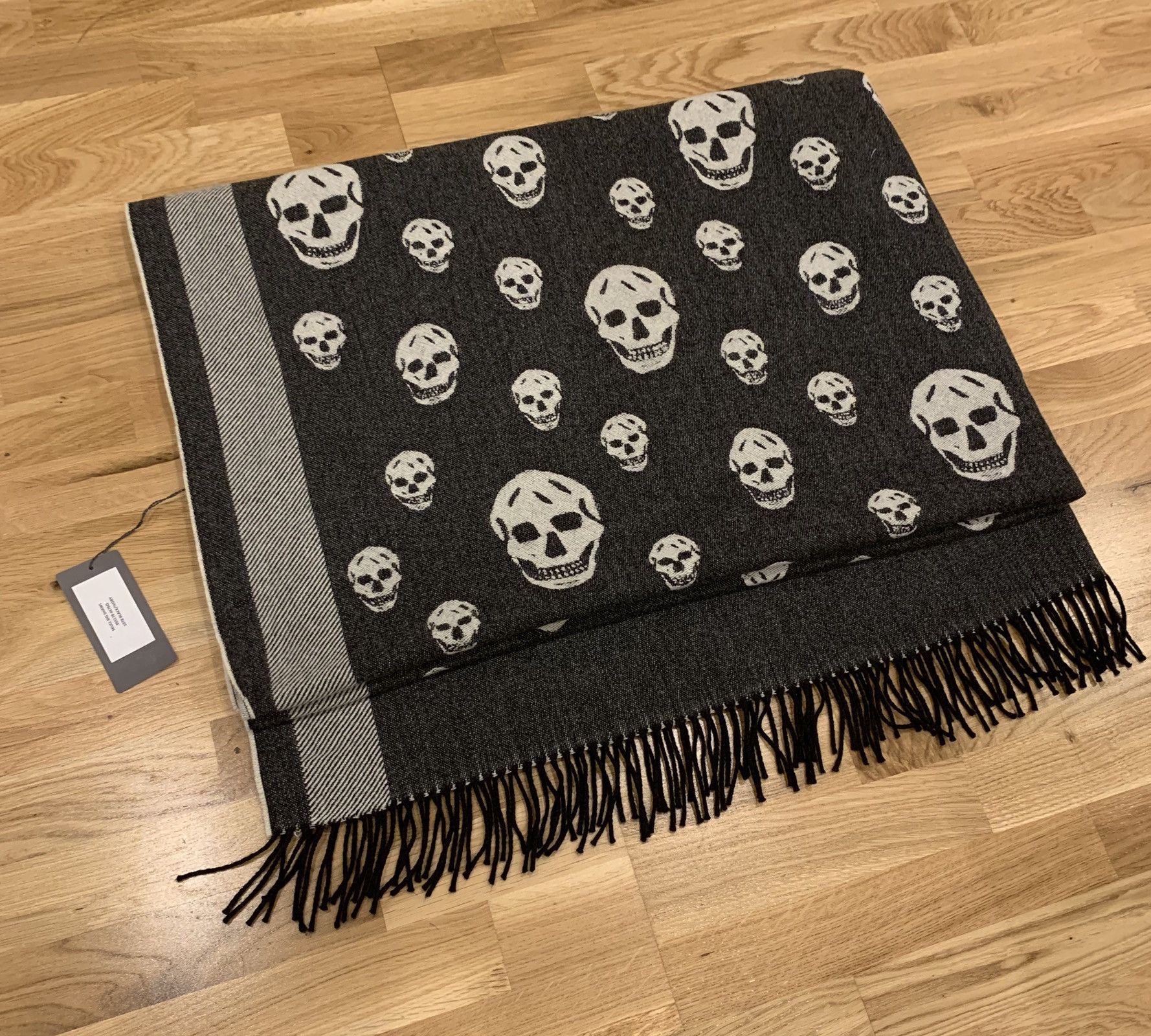 マフラー・ストール alexander mcqueen Embroidered wool blend blanket nm_4478348_100209_m