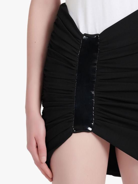 Balmain BALMAIN Women Skirts XF0LB400JC90 BLACK Size 27" / US 4 / IT 40 - 2 Thumbnail