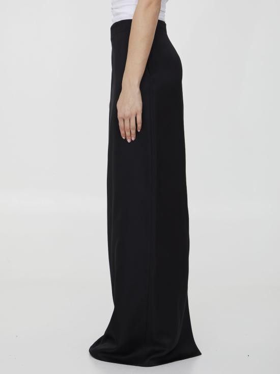 Bottega Veneta BOTTEGA VENETA Women Skirts 729747 BLACK Size 28" / US 6 / IT 42 - 3 Thumbnail