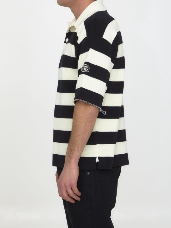 Gucci GUCCI Men Polo Shirts 724708 WHITE Size US S / EU 44-46 / 1 - 3 Thumbnail
