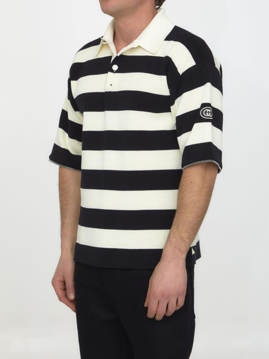 Gucci GUCCI Men Polo Shirts 724708 WHITE Size US S / EU 44-46 / 1 - 2 Thumbnail
