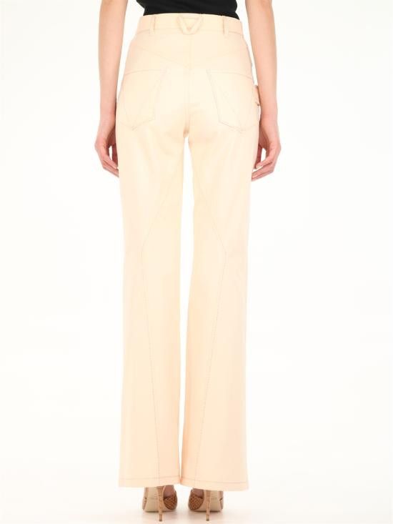 Bottega Veneta BOTTEGA VENETA Women Denim Pants 654286 PINK Size 28" / US 6 / IT 42 - 4 Thumbnail