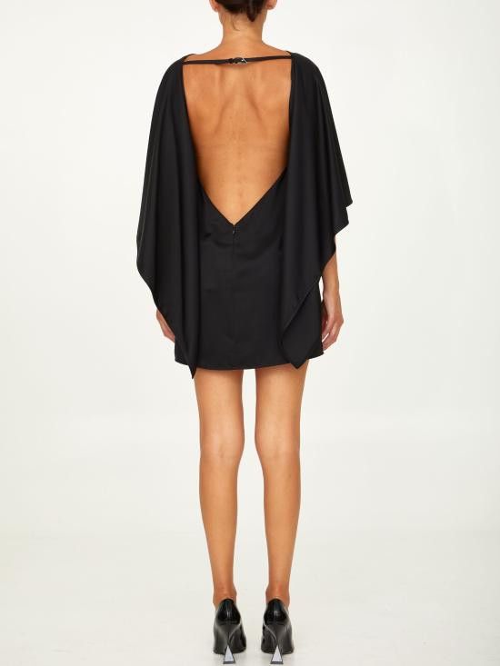 The Attico THE ATTICO Women Mid Skirts 228WCA125 BLACK Size S / US 4 / IT 40 - 4 Thumbnail