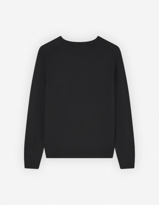 Maison Kitsune MAISON KITSUNE Men Sweater LM00811KT1036 P199 Black Size US XL / EU 56 / 4 - 2 Thumbnail