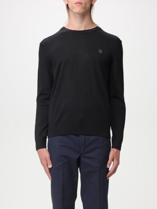 Maison Kitsune MAISON KITSUNE Men Sweater LM00811KT1036 P199 Black Size US XL / EU 56 / 4 - 3 Thumbnail