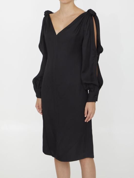 Bottega Veneta BOTTEGA VENETA Women Mid Skirts 750275 BLACK Size S / US 4 / IT 40 - 2 Thumbnail