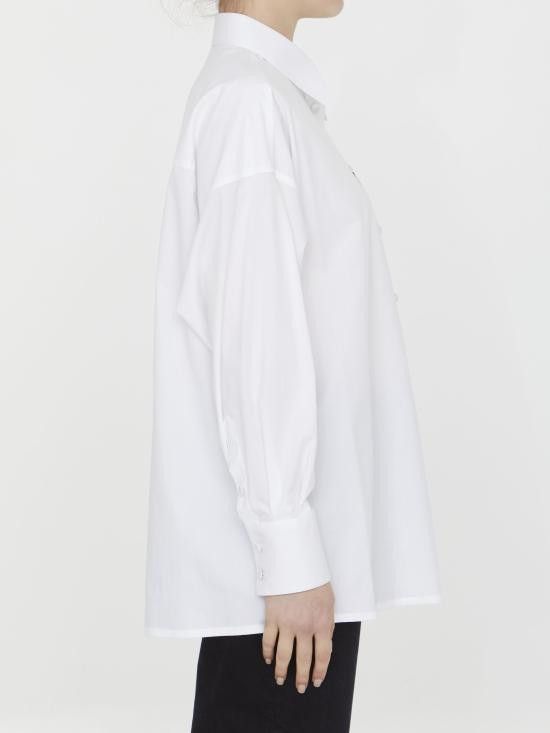 Dolce & Gabbana DOLCE & GABBANA Women Shirts F5R57T WHITE Size M / US 6-8 / IT 42-44 - 3 Thumbnail