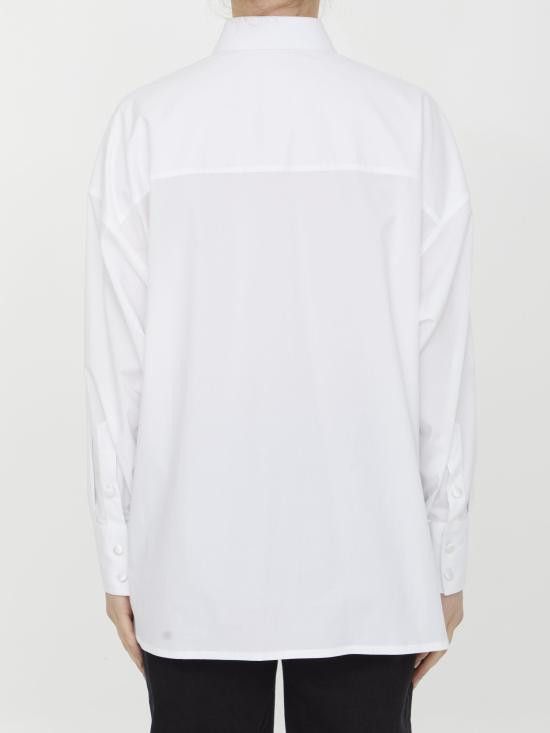 Dolce & Gabbana DOLCE & GABBANA Women Shirts F5R57T WHITE Size M / US 6-8 / IT 42-44 - 4 Thumbnail