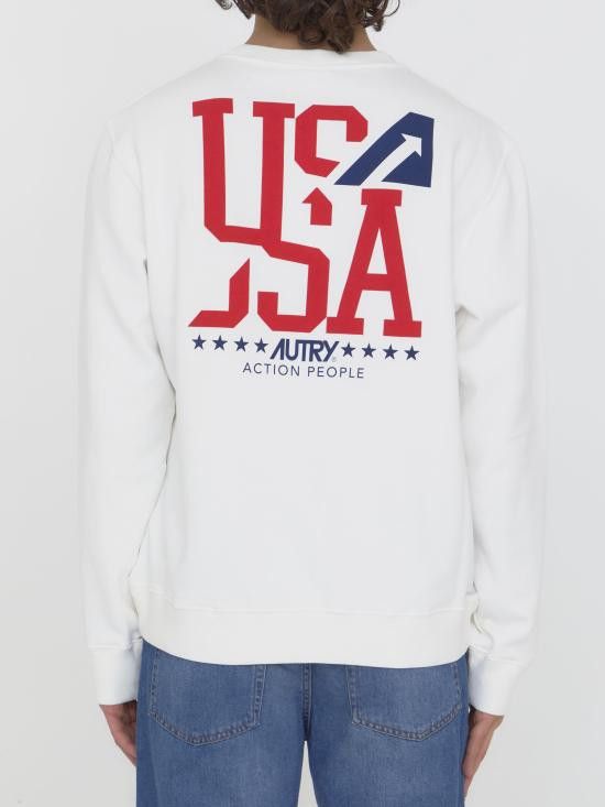AUTRY AUTRY Men Sweater SWIM WHITE Size US L / EU 52-54 / 3 - 4 Thumbnail