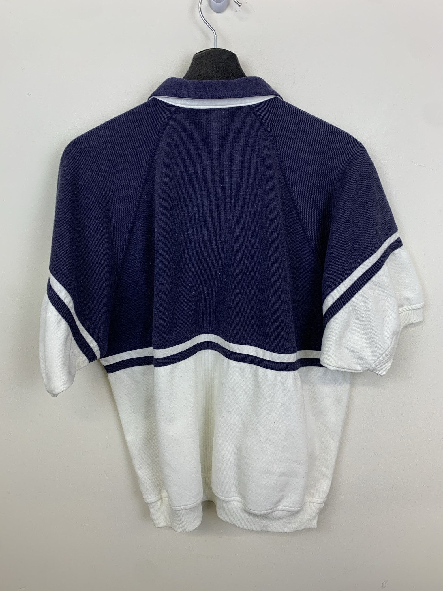 Polo Ralph Lauren × Vintage Vintage 1990s Short Sleeve Button Neck Sweat Shirt Size S Size US S / EU 44-46 / 1 - 3 Thumbnail