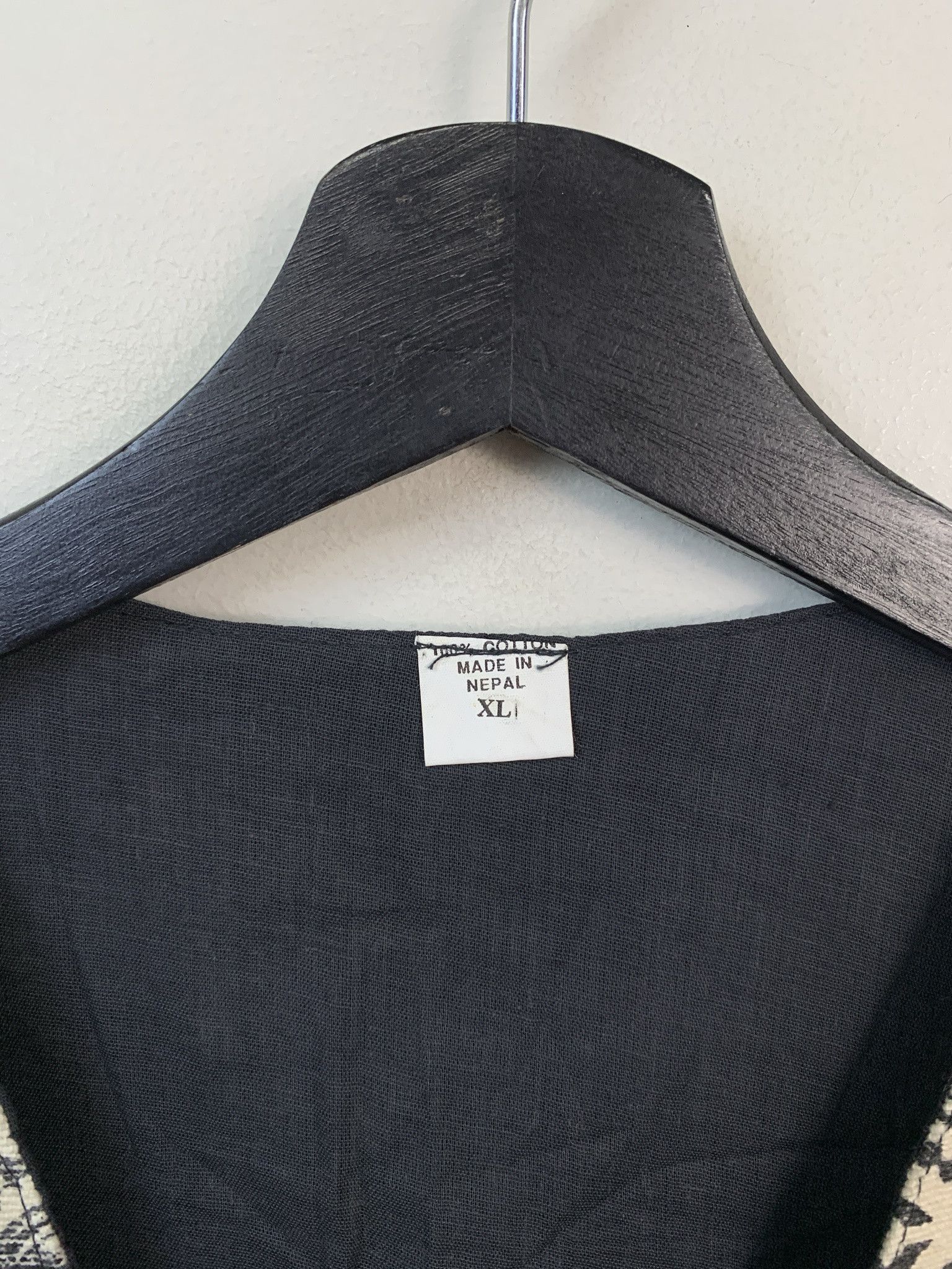 Other Vintage Nepalese Hand Made 1980s Vest Yin Yang Sigil Pattern Size S Size US S / EU 44-46 / 1 - 2 Thumbnail