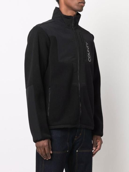 Marcelo Burlon MARCELO BURLON Men Jacket CMEA170F21FAB001 1001 Black Size US M / EU 48-50 / 2 - 2 Thumbnail