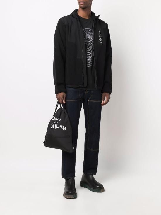 Marcelo Burlon MARCELO BURLON Men Jacket CMEA170F21FAB001 1001 Black Size US M / EU 48-50 / 2 - 3 Thumbnail