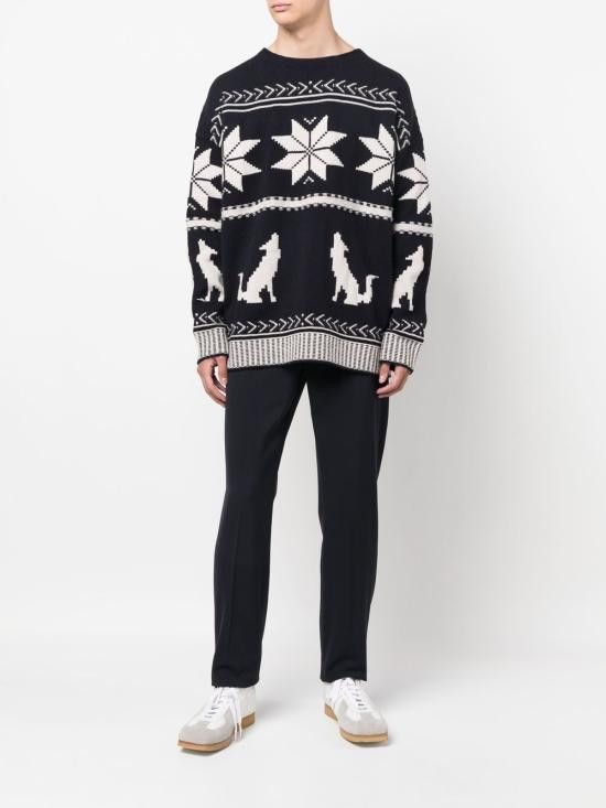 Etro ETRO Men Sweater 1N832 97400200 Blue Size US M / EU 48-50 / 2 - 2 Thumbnail