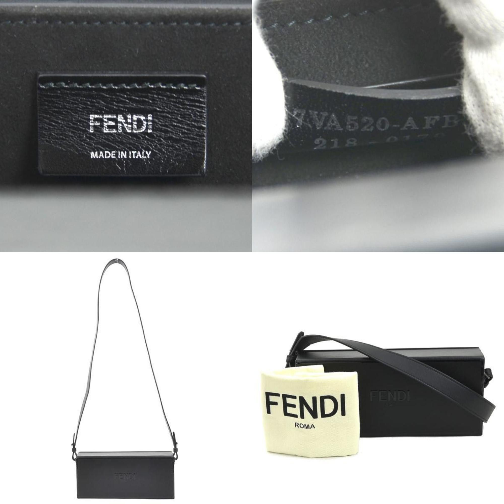 Fendi FENDI Shoulder Bag Leather Black Men's 7VA520-AFB3 55812j Size ONE SIZE - 5 Thumbnail