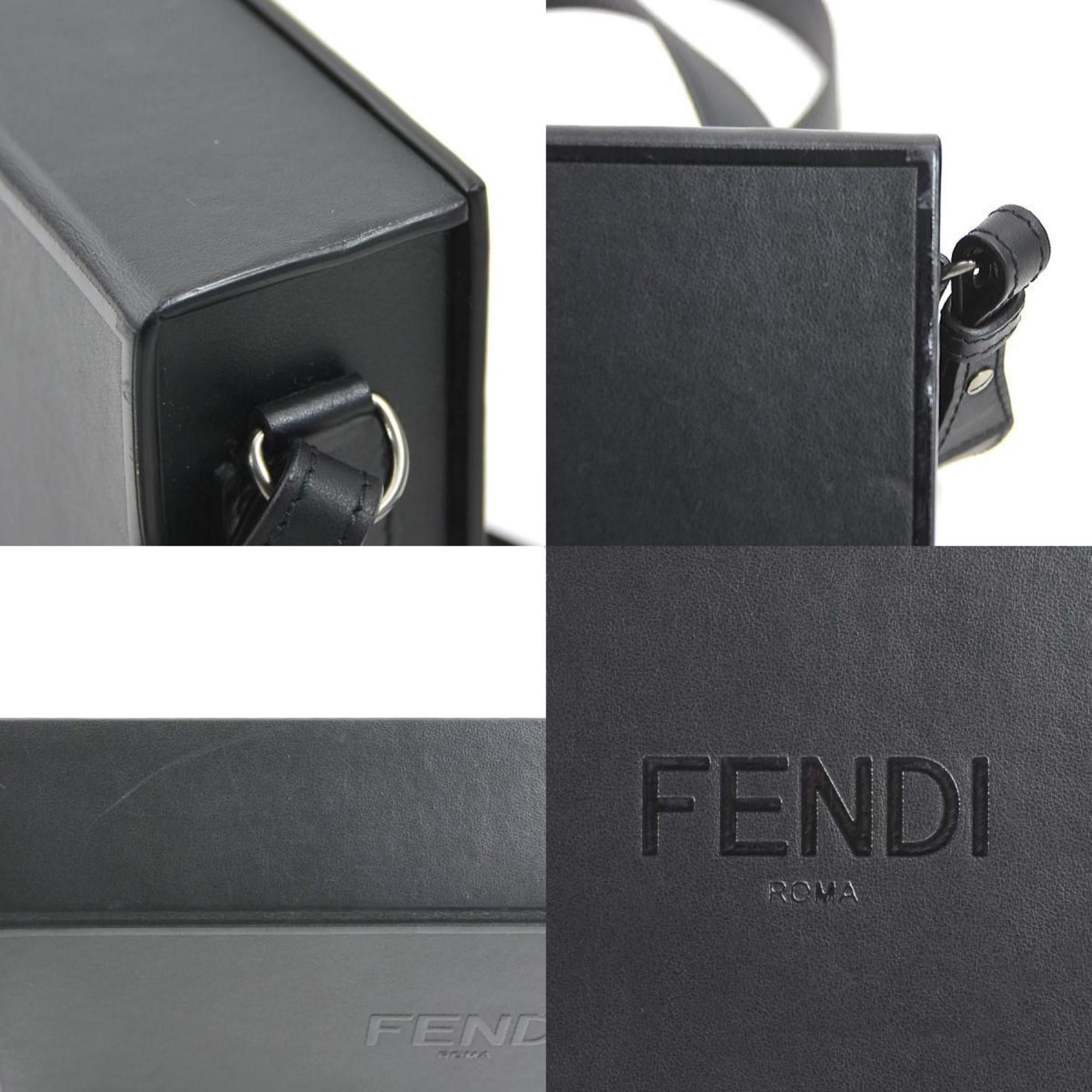 Fendi FENDI Shoulder Bag Leather Black Men's 7VA520-AFB3 55812j Size ONE SIZE - 4 Thumbnail