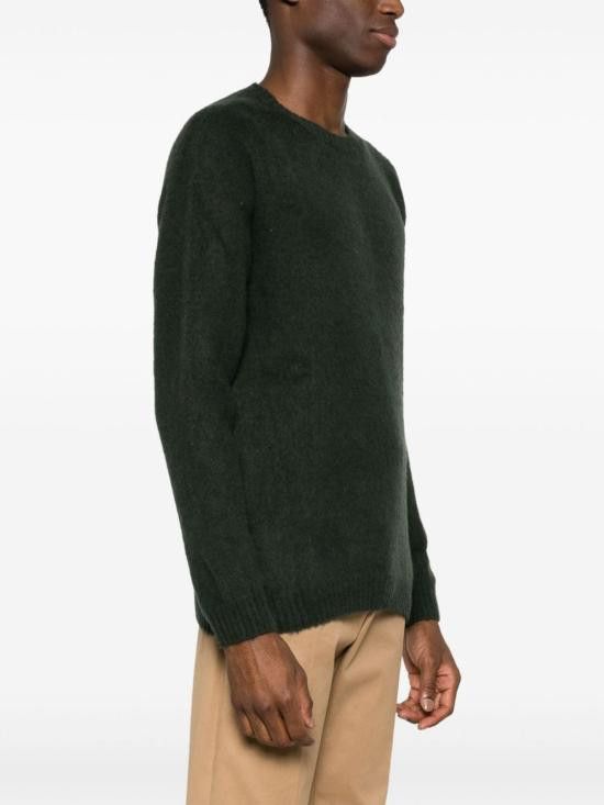 Boglioli BOGLIOLI Men Sweater 91445 FB28050585 Green Size US XXL / EU 58 / 5 - 3 Thumbnail