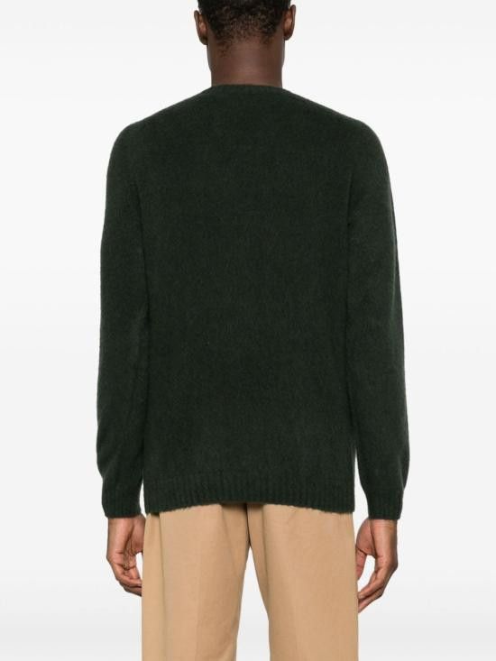 Boglioli BOGLIOLI Men Sweater 91445 FB28050585 Green Size US XXL / EU 58 / 5 - 2 Thumbnail