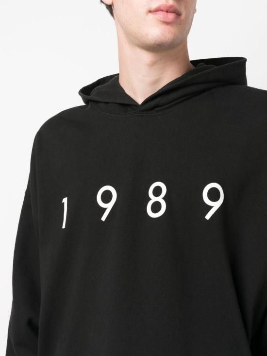 1989 STUDIO 1989 STUDIO Men Hoodies D0716 BLACK Black Size US L / EU 52-54 / 3 - 5 Thumbnail