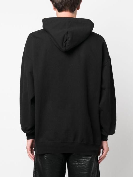 1989 STUDIO 1989 STUDIO Men Hoodies D0716 BLACK Black Size US XL / EU 56 / 4 - 4 Thumbnail