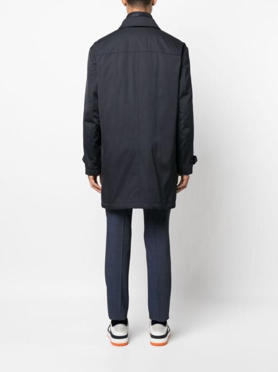 Fay FAY Men Coats NAM6447009 0UXSU809 Blue Size US XXL / EU 58 / 5 - 5 Thumbnail