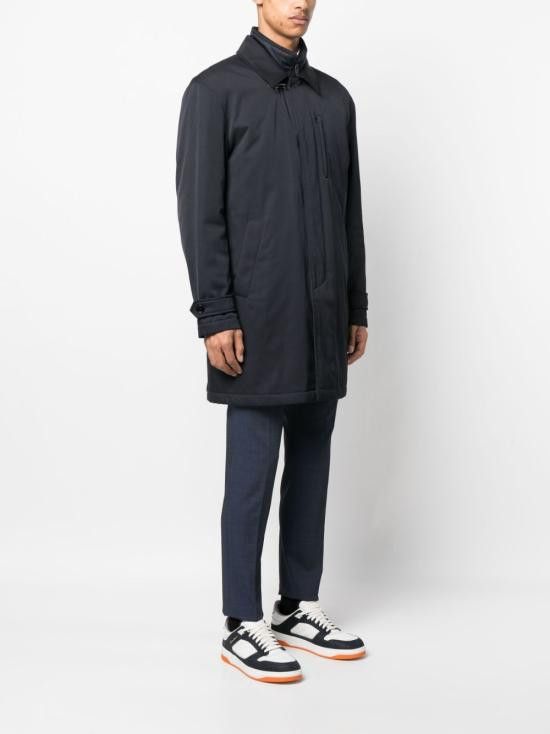 Fay FAY Men Coats NAM6447009 0UXSU809 Blue Size US XXL / EU 58 / 5 - 4 Thumbnail