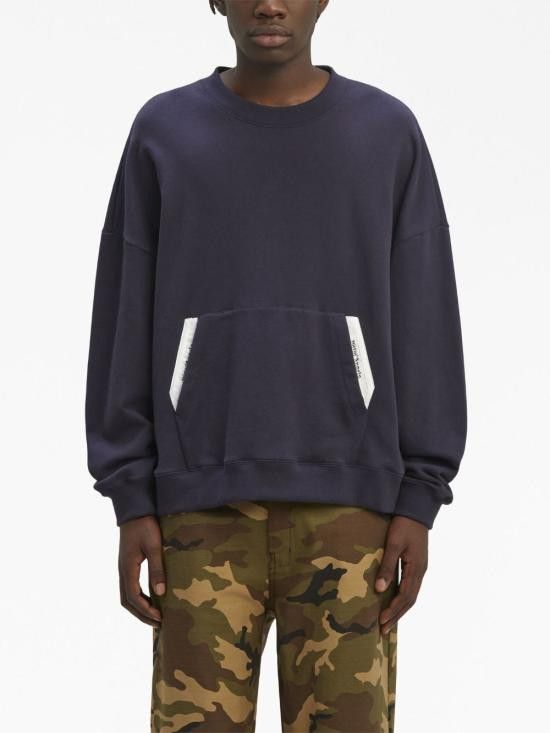 Palm Angels PALM ANGELS Men Hoodies PMBA076E23FLE001 4603 Blue Size US XL / EU 56 / 4 - 5 Thumbnail