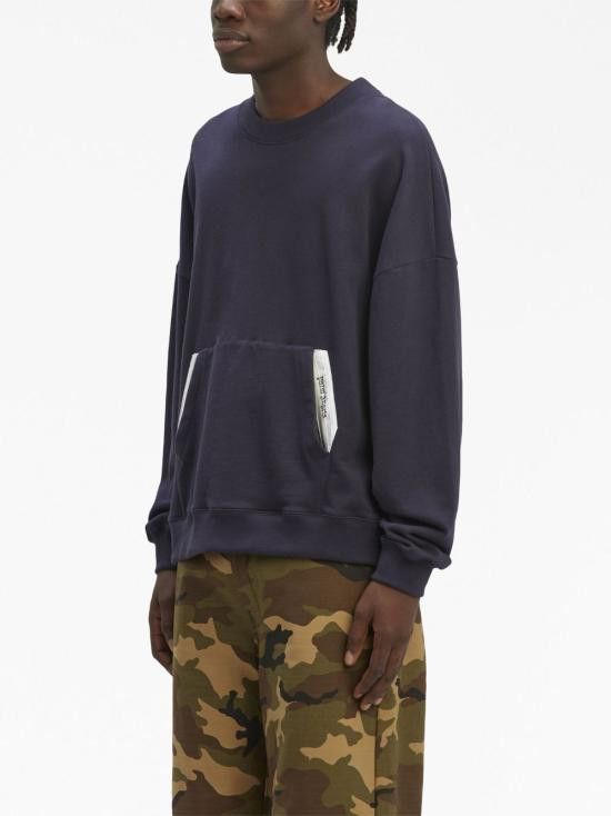 Palm Angels PALM ANGELS Men Hoodies PMBA076E23FLE001 4603 Blue Size US XL / EU 56 / 4 - 3 Thumbnail
