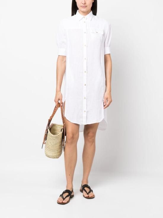 Fay FAY Women Mid Skirts N8WH346564T HTKB001 White Size M / US 6-8 / IT 42-44 - 4 Thumbnail