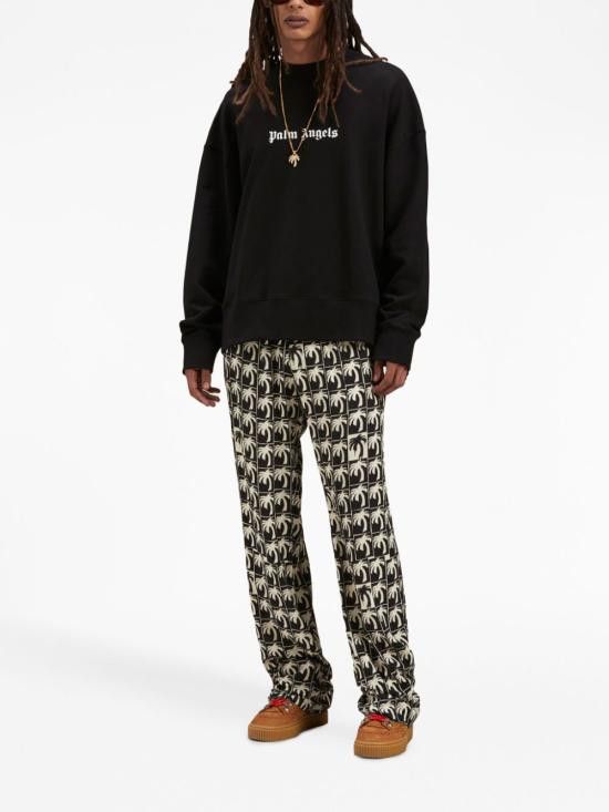 Palm Angels PALM ANGELS Men Hoodies PMBA074F23FLE003 1001 Black Size US XL / EU 56 / 4 - 3 Thumbnail