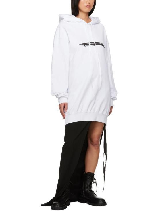 Ann Demeulemeester ANN DEMEULEMEESTER Women Hoodies B0011473FA185 WHITE Size S / US 4 / IT 40 - 2 Thumbnail