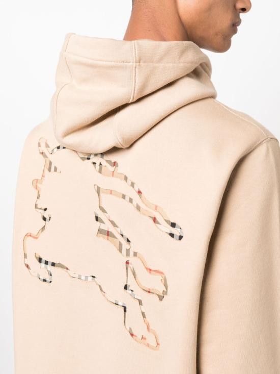 Burberry BURBERRY Men Hoodies 8072714 A7405 BEIGE Size US XL / EU 56 / 4 - 5 Thumbnail