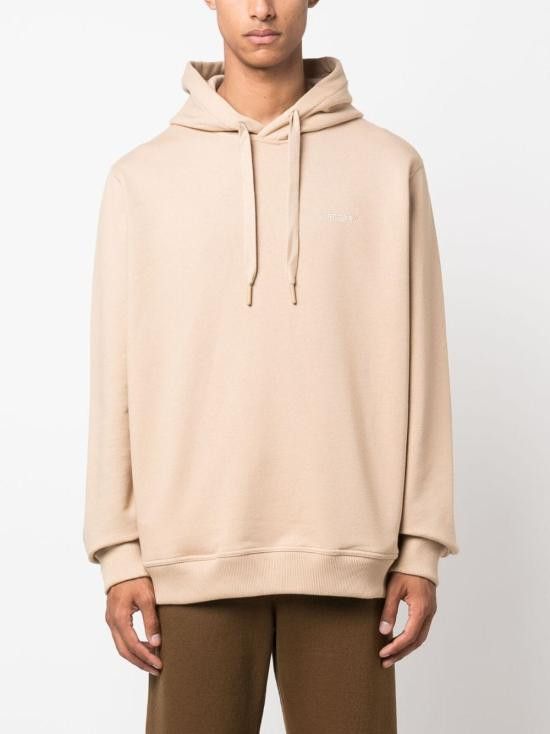 Burberry BURBERRY Men Hoodies 8072714 A7405 BEIGE Size US XL / EU 56 / 4 - 3 Thumbnail