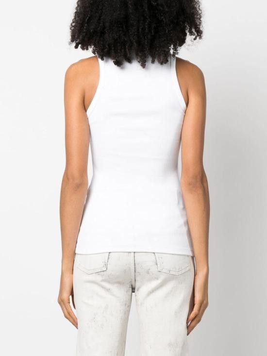 MSGM MSGM Women Tops 3541MDT82237794 01 WHITE Size XXS / US 00 / IT 34 - 4 Thumbnail