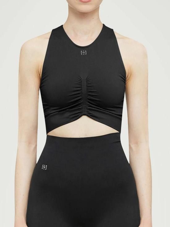 Wolford WOLFORD Women Tops 57160 7005 BLACK Size S / US 4 / IT 40 - 4 Thumbnail