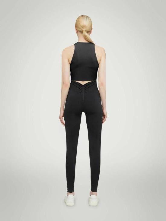Wolford WOLFORD Women Tops 57160 7005 BLACK Size M / US 6-8 / IT 42-44 - 3 Thumbnail