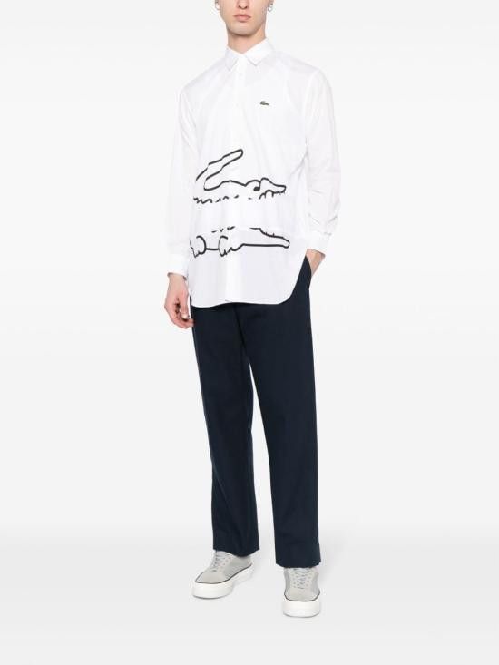 Comme des Garcons COMME DES GARCONS Men Long Tops FLB013W23 WHITE Size US S / EU 44-46 / 1 - 2 Thumbnail