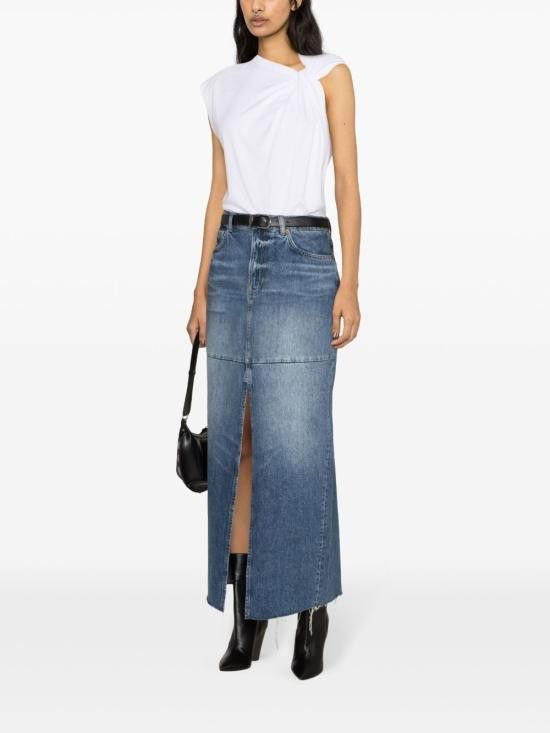 Isabel Marant ISABEL MARANT Women Tops TS0175FAA1N41I 20WH WHITE Size M / US 6-8 / IT 42-44 - 3 Thumbnail